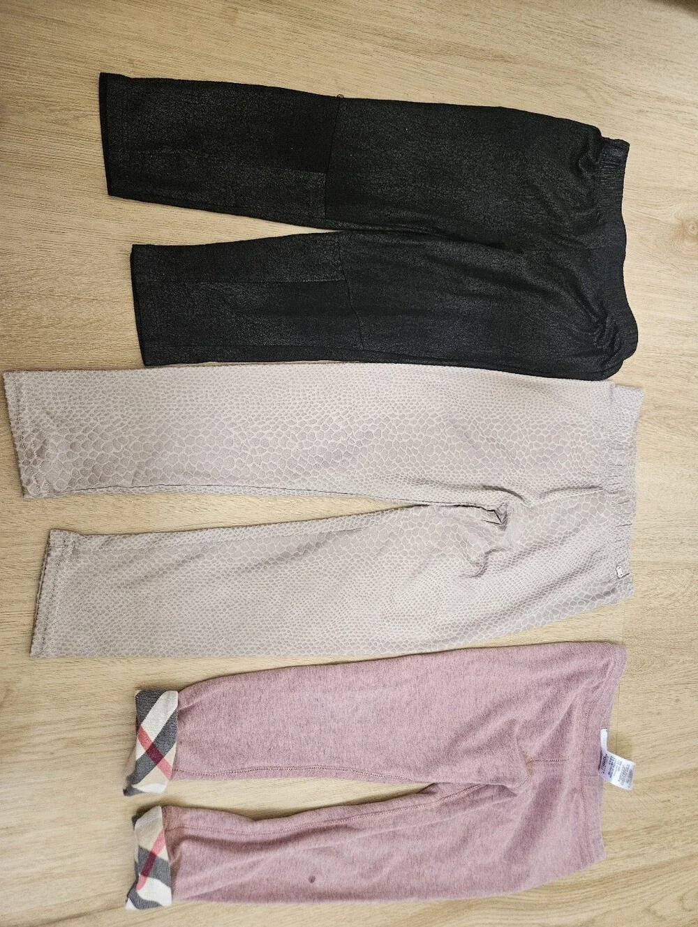 Bundle Of 3 Leggings (Burberry, Mayoral And Splendid) In Size 4